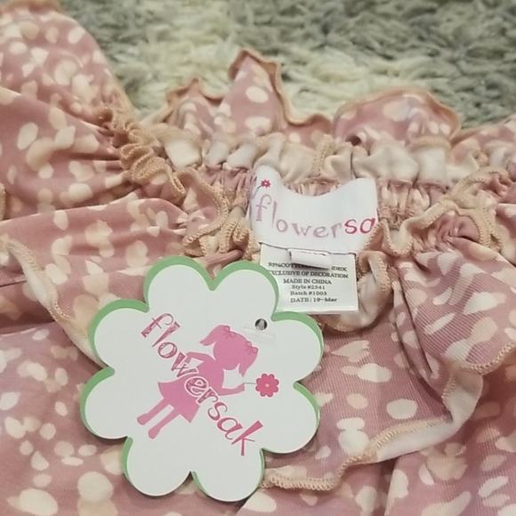 flowersak Girls 12 14 boutique top - Picture 4 of 4